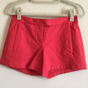 Theory Red Shorts Size 2